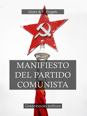 cover image of Manifiesto del partido  comunista